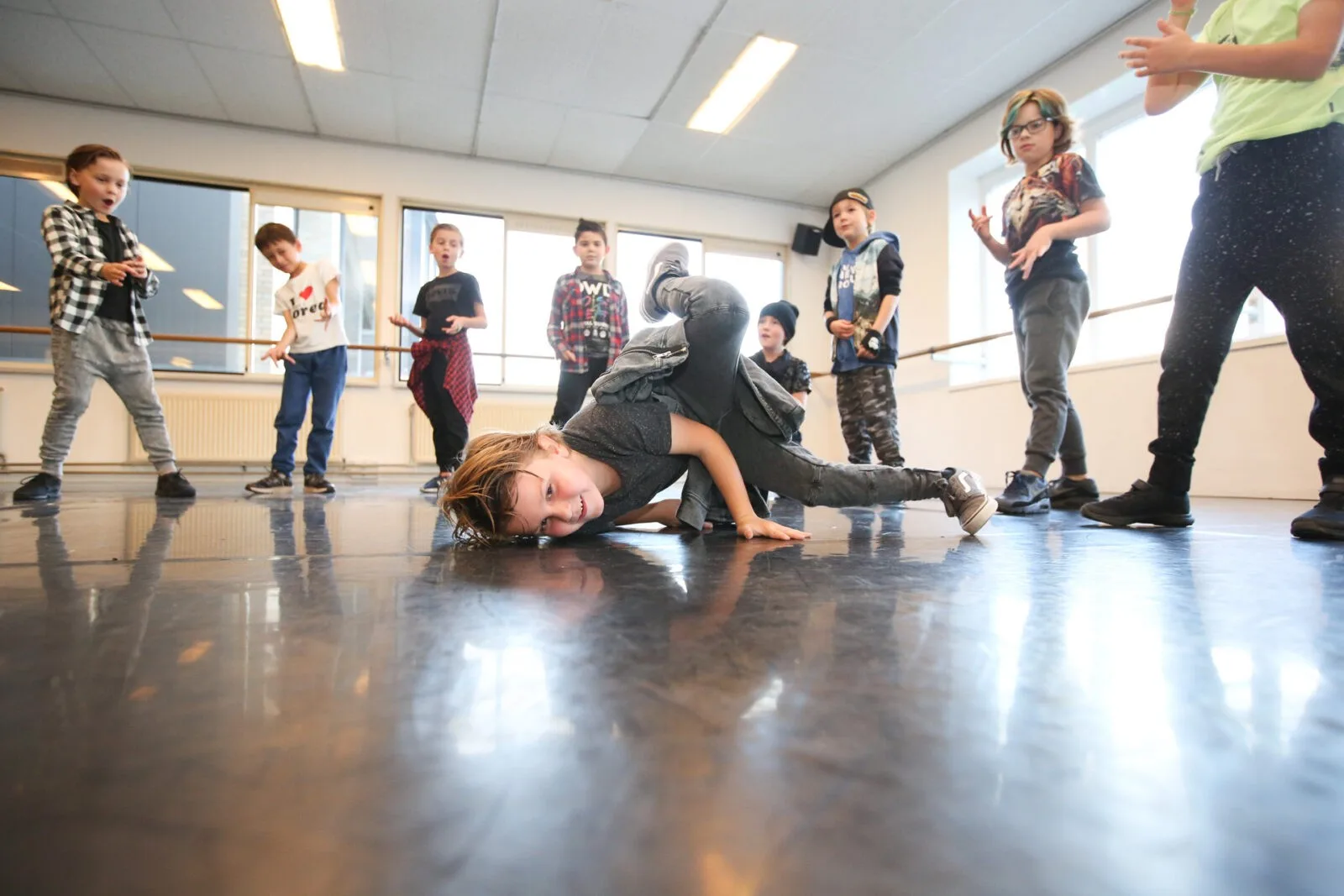 Breakdance natuurlijk bij Dansstudio Dentro uit Alkmaar